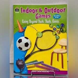 Teacher Created Resources Indoor & Outdoor Games Activity Book